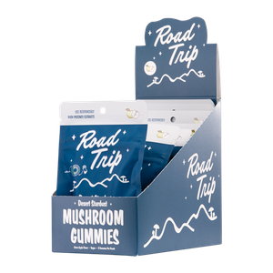 10 Pack Green Apple ROAD TRIP Mushroom Gummies 8ct For Wholesale