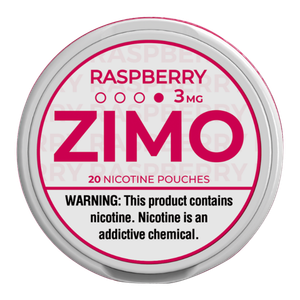 Raspberry ZIMO Pouches 3mg for Wholesale