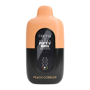Peach Cobbler FRUITIA X Fifty Bar 20K