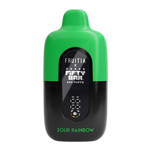 Sour Rainbow FRUITIA X Fifty Bar 20K
