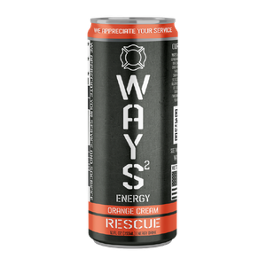 Orange Cream RESCUE WAYS Energy Drink 12oz