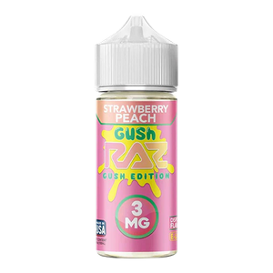 Strawberry Peach Gush RAZ X POD JUICE 100ml GUSH EDITION