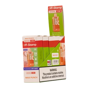 Maui Punch OFF STAMP X-Cube Vapes CRYSTAL for Wholesale