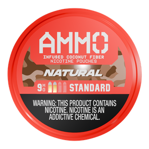 Natural AMMO Pouches 9mg