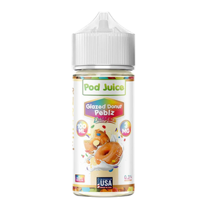 Glazed Donut Pebz POD JUICE 100ml for Wholesale