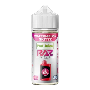 Watermelon Skittz RAZ X POD JUICE 100ml for Wholesale