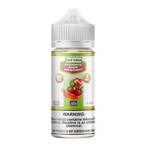 Strawberry Apple Watermelon POD JUICE 100ml for Wholesale