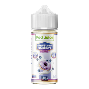 Glazed Donut Blueberry POD JUICE 100ml for Wholesale