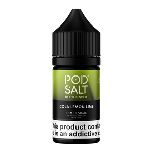 Cola Lemon Lime POD SALT Onyx Salts 30ml for Wholesale