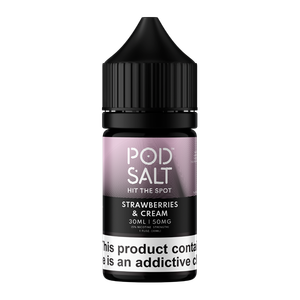 Strawberry & Cream POD SALT Onyx Salts 30ml for Wholesale