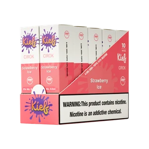 Strawberry Ice Kief Cirok 10-Pack Vapes for Wholesale
