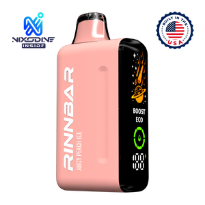 Juicy Peach Ice RINNBAR 50000 Nixodine for Wholesale