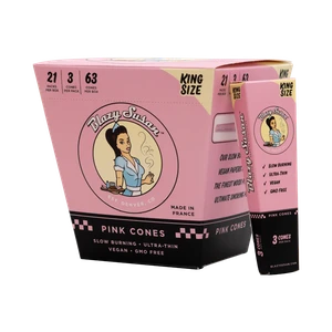 BLAZY SUSAN Pink Pre-Rolled Cones - King Size 3ct
