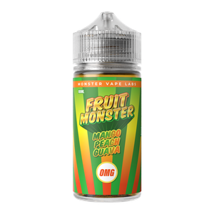 Mango Peach Guava MONSTER LABS Fruit Monster ZERO Nicotine 100ml for Wholesale