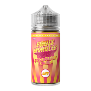 Strawberry Banana MONSTER LABS Fruit Monster ZERO Nicotine 100ml for Wholesale