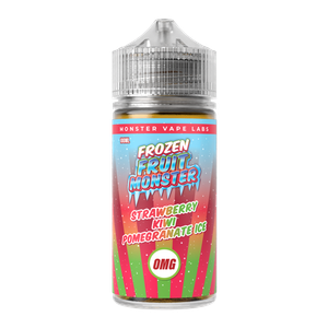 Strawberry Kiwi Pomegranate Ice MONSTER LABS Frozen Fruit Monster ZERO Nicotine 100ml for Wholesale