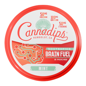 Mint Cannadips Brain Fuel Pouches for Wholesale
