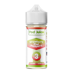 Strawberry Kiwi Pomberry POD JUICE Nixodine 100ml 3 for Wholesale