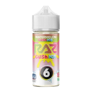 Watermelon Gush Ice RAZ X POD JUICE Nixodine 100ml GUSH ICE 6 for Wholesale