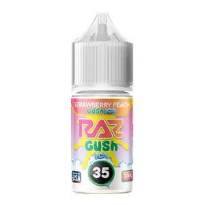 Strawberry Peach Gush Nixodine 30ml RAZ X POD JUICE 35 for Wholesale