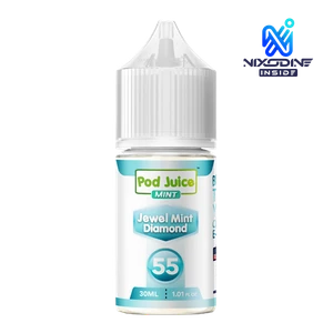 Jewel Mint Diamond Nixodine 30ml POD JUICE 55 for Wholesale