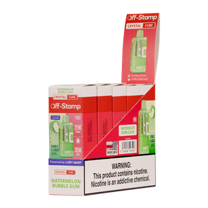 Watermelon Bubble Gum OFF STAMP X-Cube Vapes CRYSTAL for Wholesale