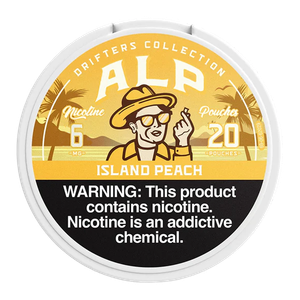 Island Peach Alp Drifters Pouches 6mg for wholesale