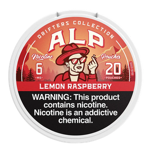 Lemon Raspberry Alp Drifters Pouches 6mg for wholesale