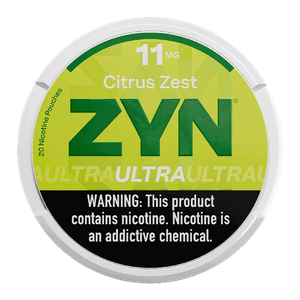 Citrus Zest ZYN Ultra Pouches for wholesale