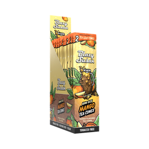Mango Blazy Susan Tea Pre-Rolled Cones (2ct) Pack of 10 for Wholesale