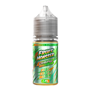 Cool Crazy Melon Fruit Monster Salts (Dispo Edition) 1.2% for Wholesale