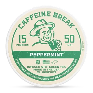 Peppermint ALP Caffeine Break Pouches