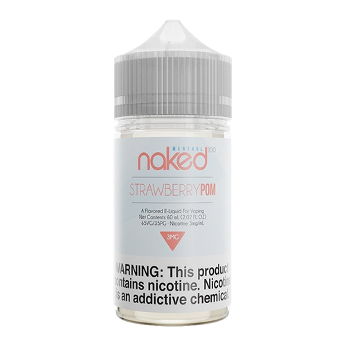Strawberry Pom Naked 100 Menthol e-Juice for Wholesale