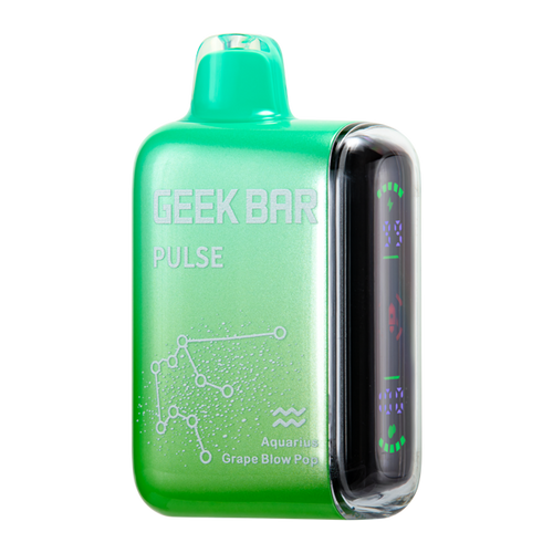 Grape Blow Pop Geek Bar Pulse - Aquarius