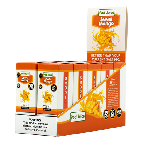 Shop low wholesale prices on Jewel Mango vape juice and other Jewel e-liquids from Pod Juice 