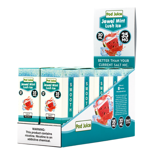 Browse the Lush Ice E-liquid from Pod Juice, available online at low wholesale prices
