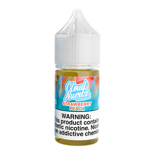 Iced Strawberry Peach Cloud Nurdz Salts 30ml