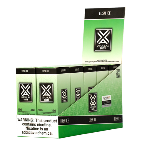 Shop wholesale prices on Lush Ice flavored e liquid, blended with nicotine salts