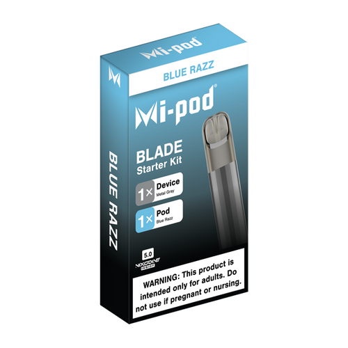 Blue Razz MI-POD Blade Starter Kit- Device for Wholesale