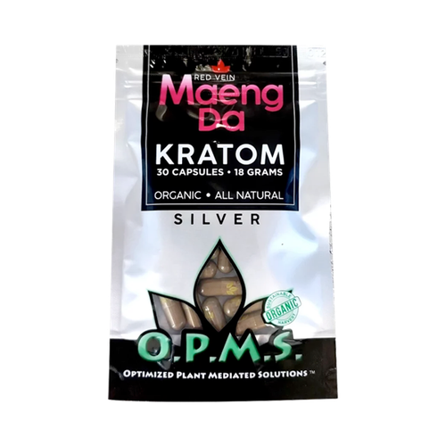 Red Vein Maeng Da OPMS Silver Capsules