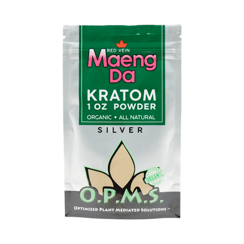 Red Vein Maeng Da OPMS Silver Powder