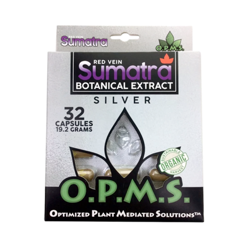 Red Vein Sumatra OPMS Silver Blister Caps