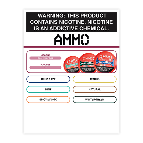 AMMO Pouch Lamination