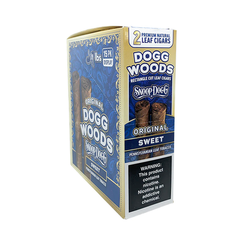 Dogg Woods Natural Leaf Cigars (Sweet)- Master case for Wholesale