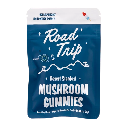 Rocket Pop ROAD TRIP Mushroom Gummies 8ct For Wholesale