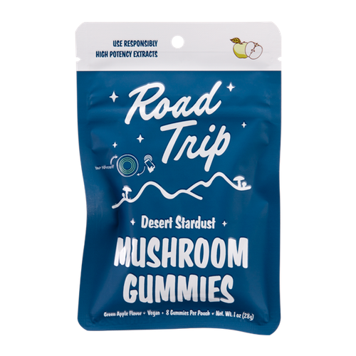 Green Apple ROAD TRIP Mushroom Gummies 8ct For Wholesale