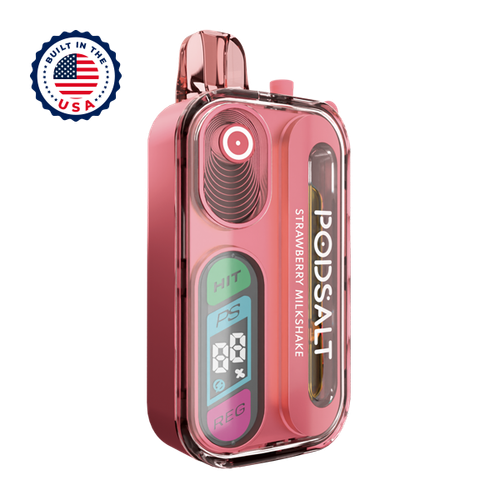 Strawberry Milkshake POD SALT Hit 40K for Wholesale