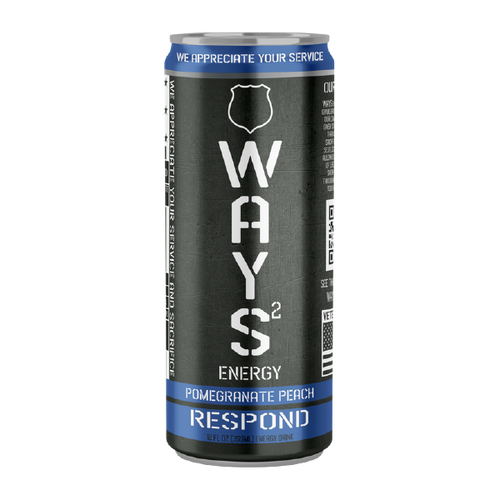 Pom Peach RESPOND WAYS Energy Drink 12oz