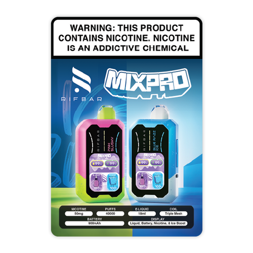RIFBAR MIXPRO Window Sticker