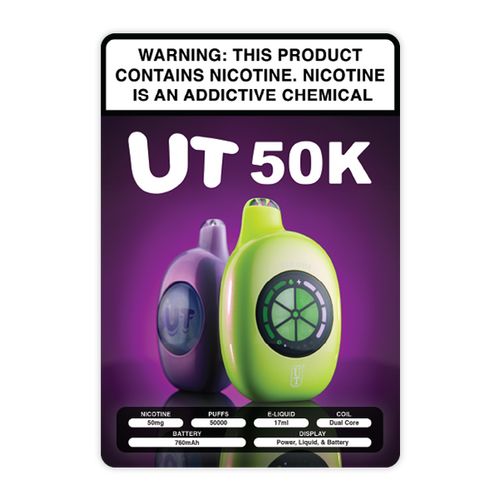 UT 50K Window Sticker